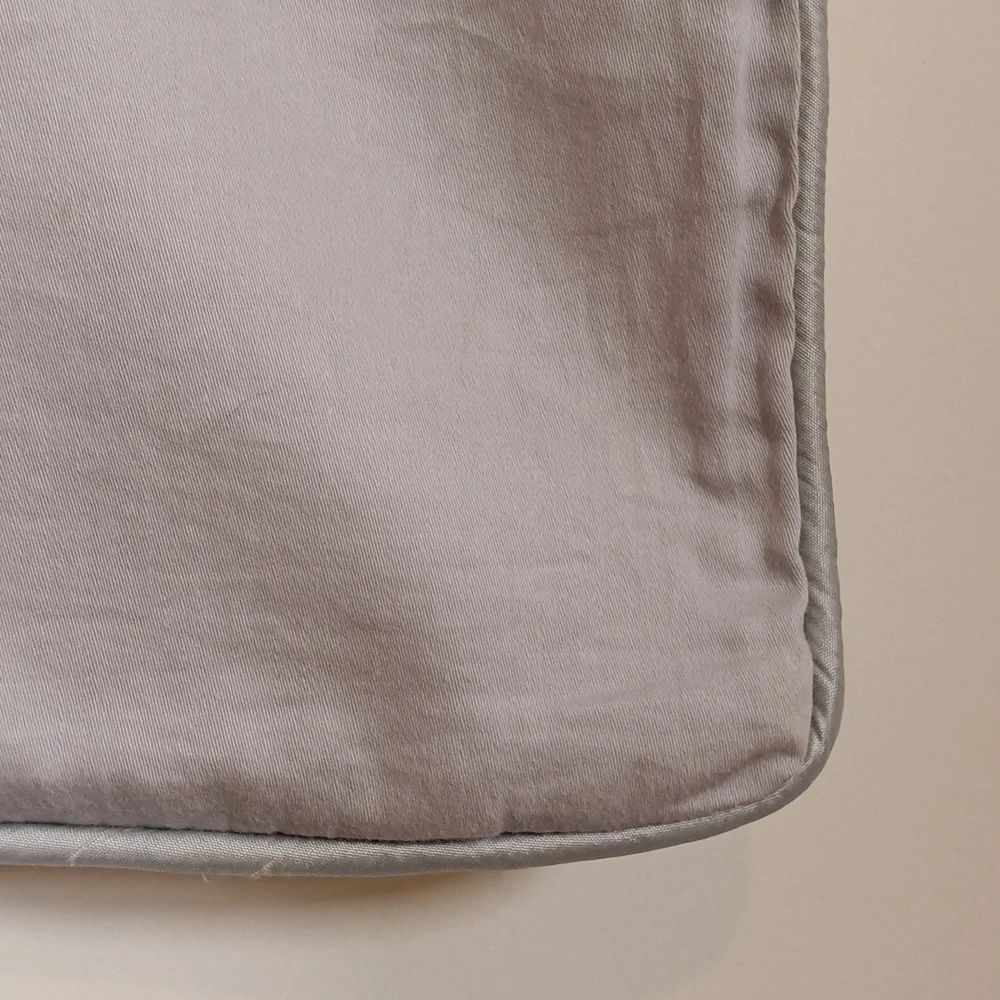 Pottery Barn Silk Stripe Euro Pillow Sham *PAIR*